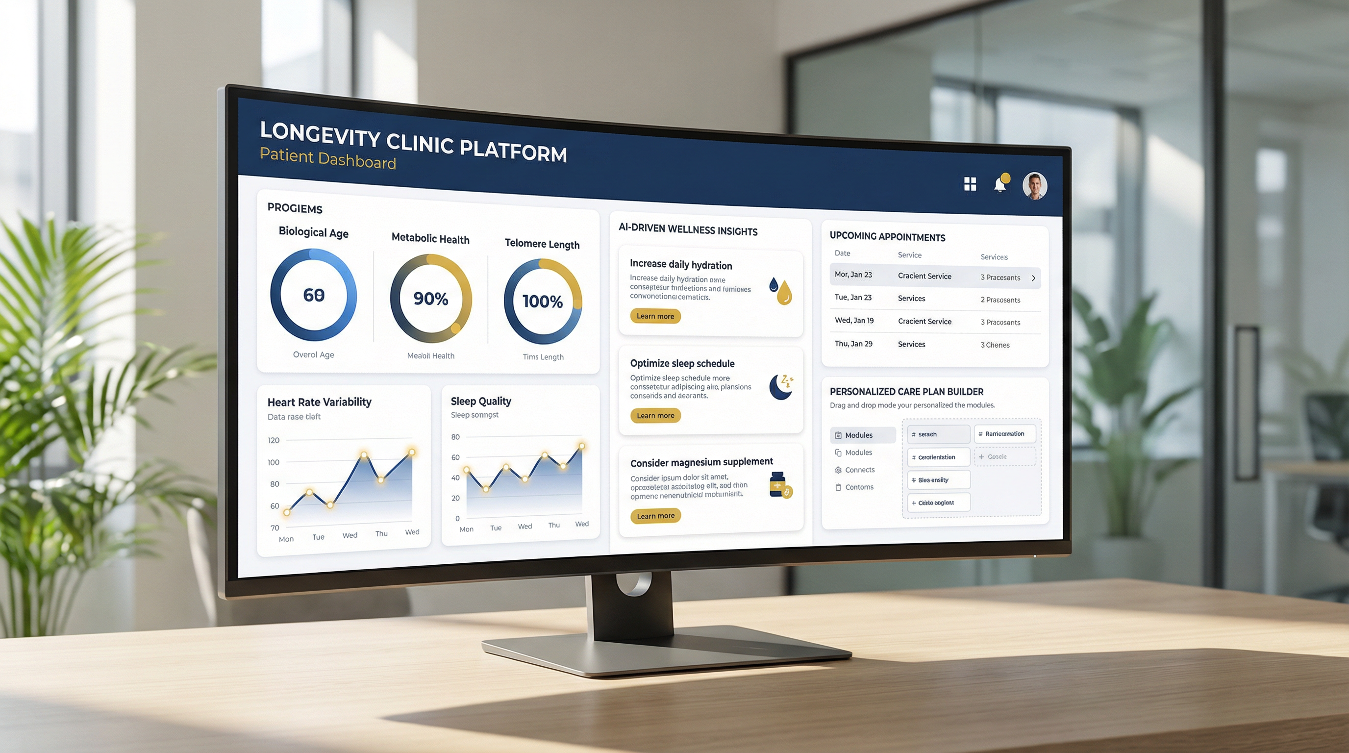 RiayaSol platform dashboard